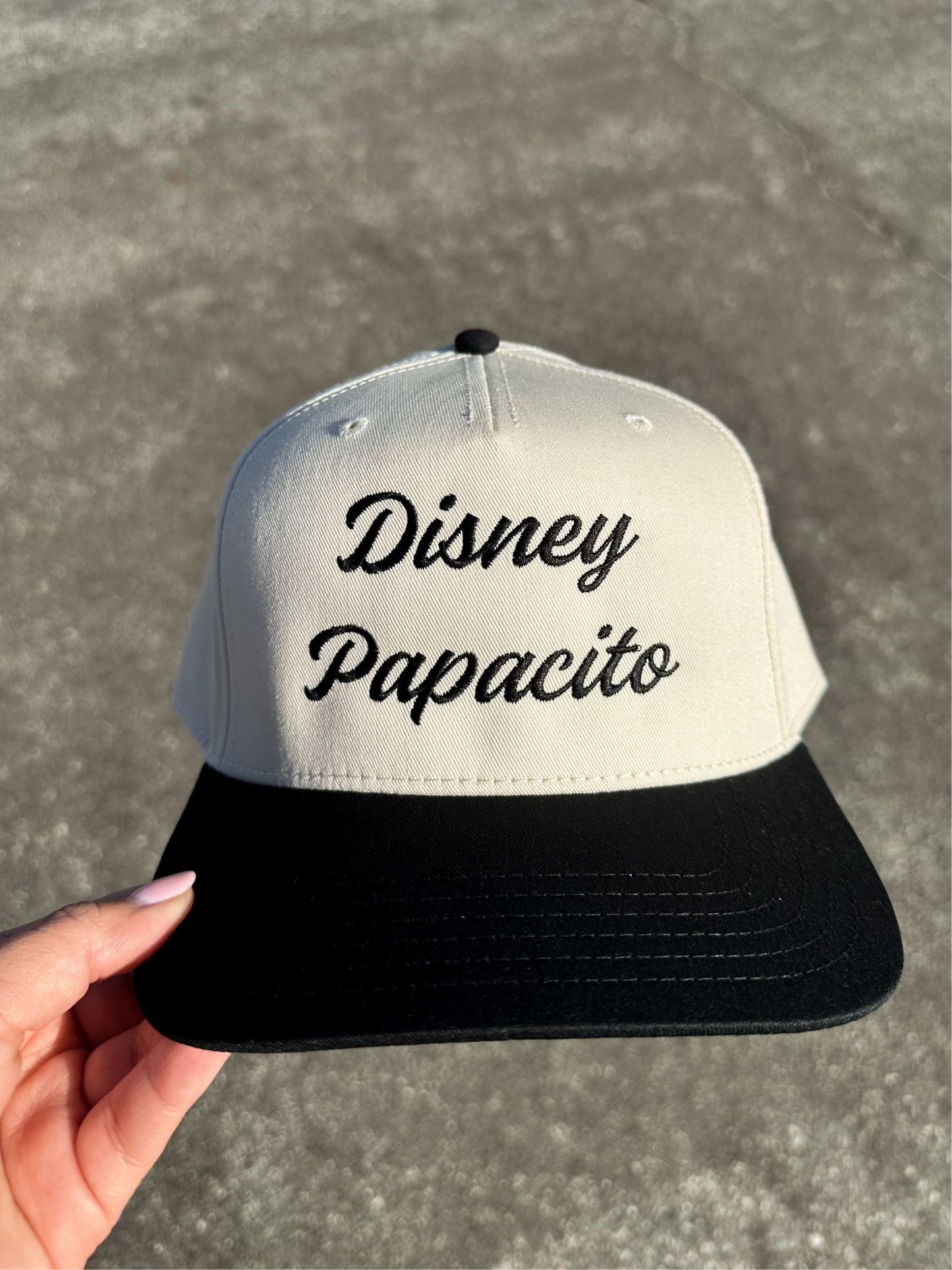 Papacito Hat - Black & Natural