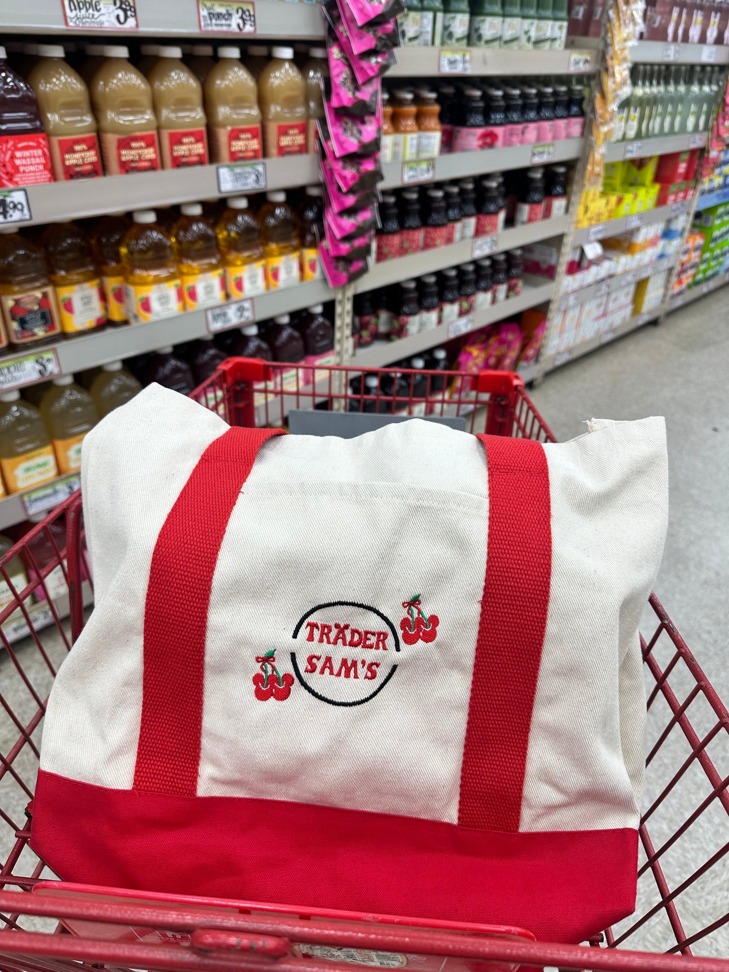 TS Cherry Tote Bag