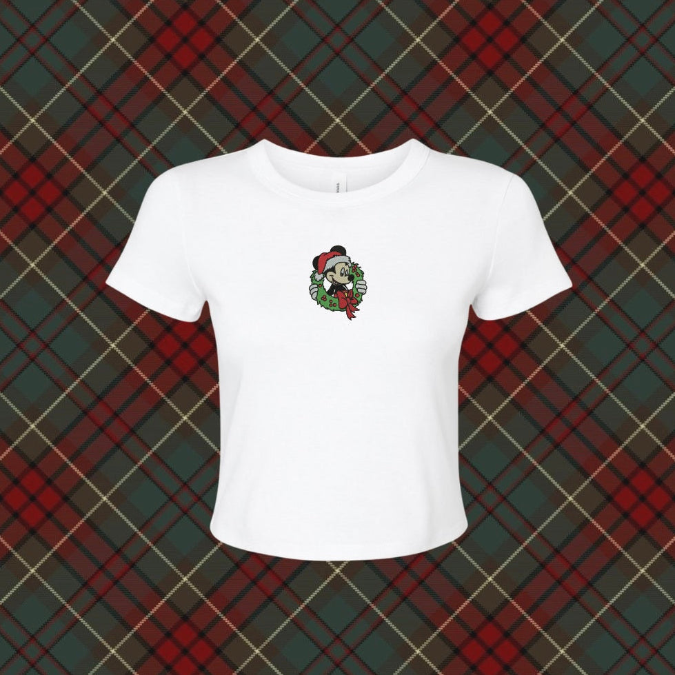 Merry Mouse Baby Tee