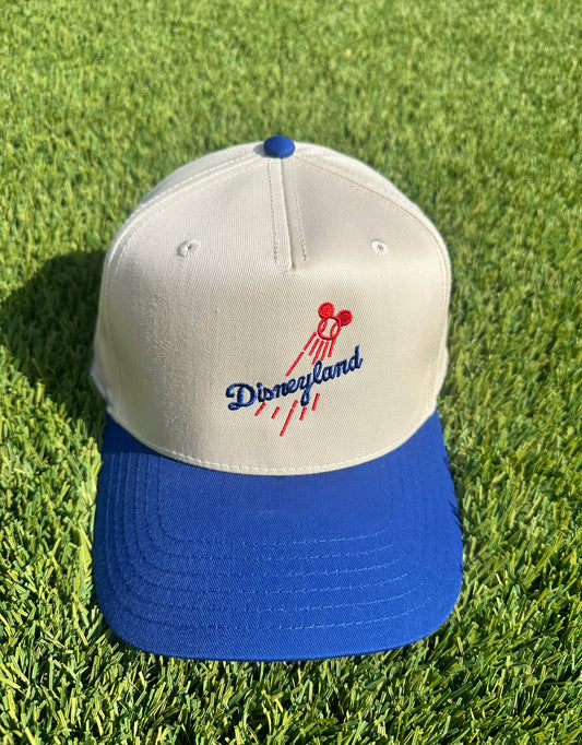 Baseball Hat - Royal Blue & Natural