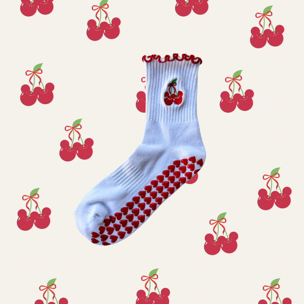 Cherry Grip Socks